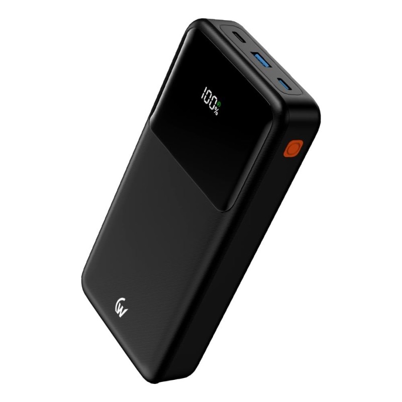 Wireless Gold Power Bank CT-109 20000mAh 35W Fast Charging Black