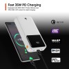 Wireless Gold Power Bank CT-109 20000mAh 35W Fast Charging White