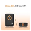 Wireless Gold Power Bank CT-155 10000mAh 15W Fast Charging Black