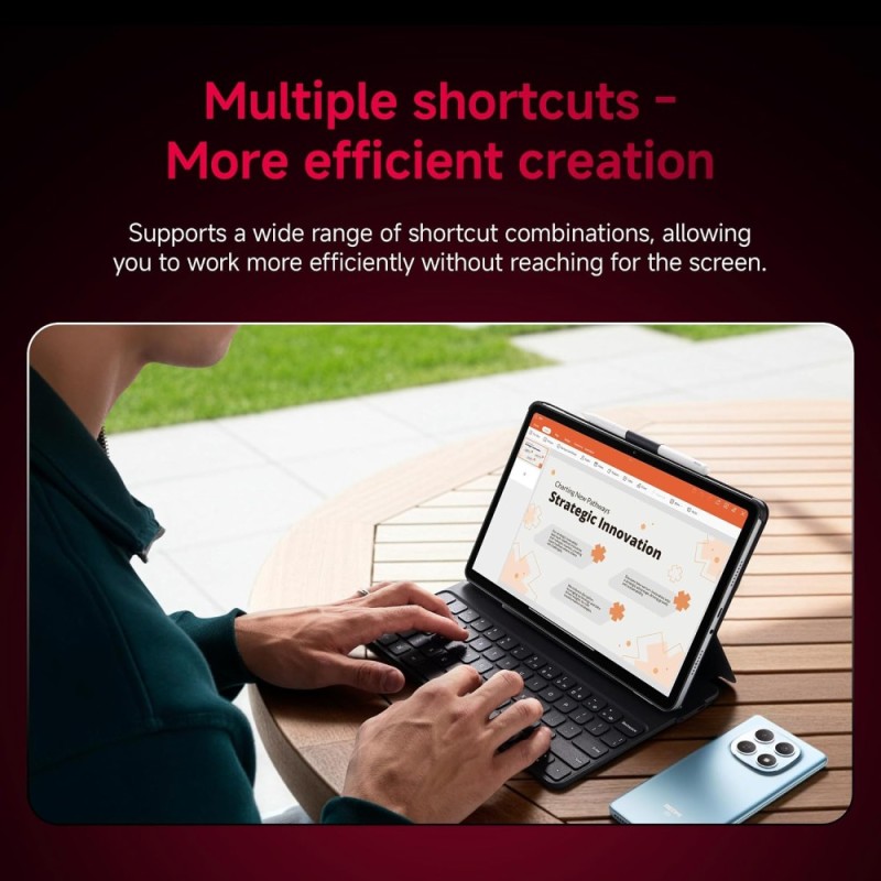 Xiaomi Keyboard Redmi Pad 2 Pro Multi Functional Graphite Grey