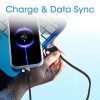 Zebronics 4 in 1 Charging Cable ZEB 65 Watts PD Fast Charging Dark Black