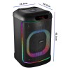 ZEBRONICS Bash Portable Bluetooth Speaker 60W RMS Black