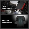 ZEBRONICS Bike Smartphones Mobile Holder ZEB-BMH110 Up to 6.1 Inches 360° Rotatable Black