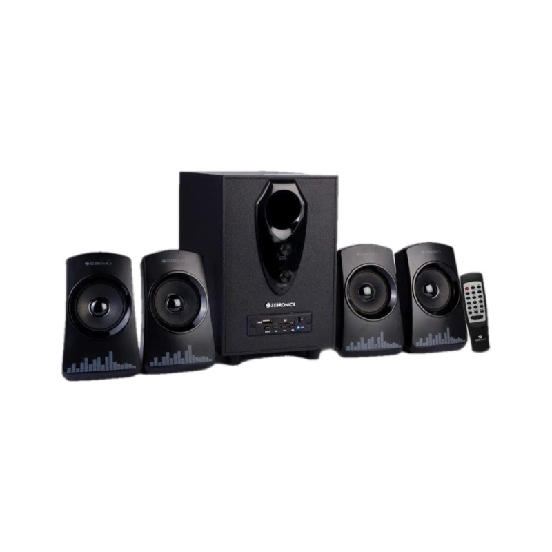 ZEBRONICS Bluetooth Speaker ZEB-FEEL 4 60 W 4.1 Channel Black