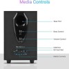 ZEBRONICS Bluetooth Speaker ZEB-FEEL 4 60 W 4.1 Channel Black