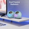 ZEBRONICS Computer Speakers ZEB-BLUES 8W RMS Dual Drivers Sky Blue