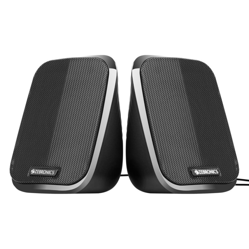 ZEBRONICS Computer Speakers Zeb-Fame 5W USB Powered Black