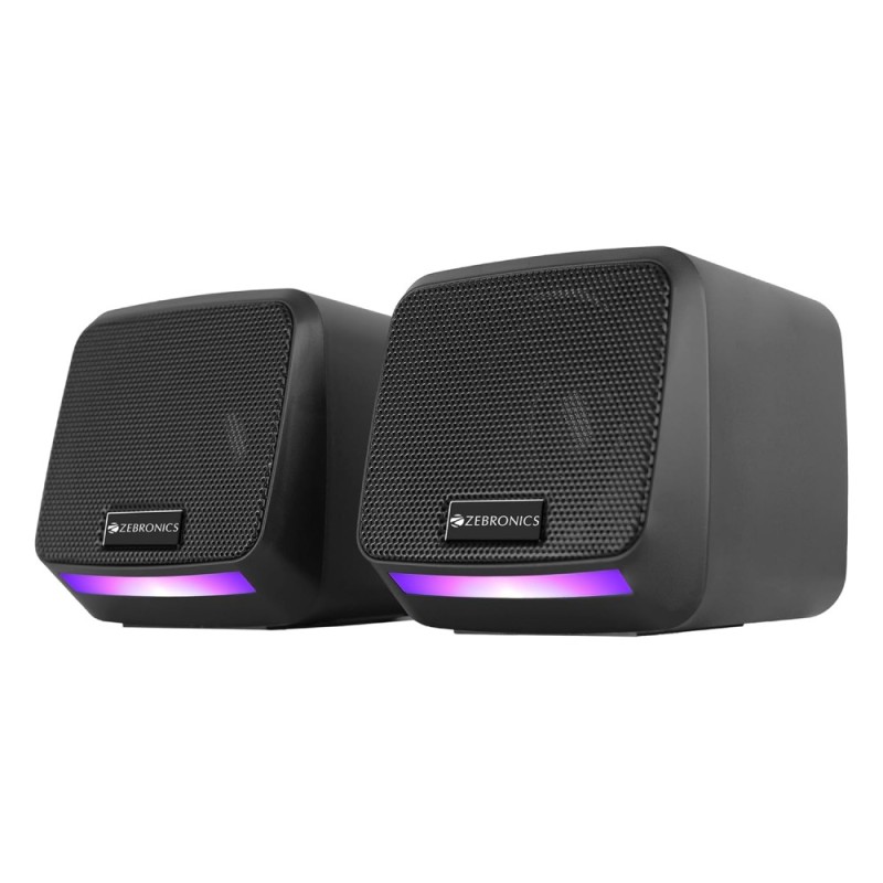 ZEBRONICS Computer Speakers ZEB-IGLOO 1 8W USB Powered Black