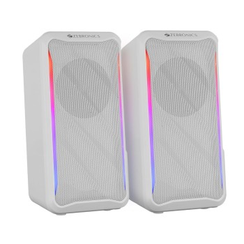 ZEBRONICS Computer Speakers ZEB-IGLOO 2 10W USB AUX White