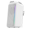 ZEBRONICS Computer Speakers ZEB-IGLOO 2 10W USB AUX White