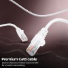 Zebronics Ethernet Cable ZEB-PC4PCAT6-30M 10 Gbps UTP 30 Meter