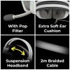 ZEBRONICS Gaming Headphone ZEB-HAVOC 50mm Drivers Dolby Atmos White