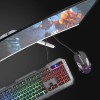 Zebronics Gaming Keyboard and Mouse Combo 8906108613482 Wired USB Black
