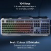 Zebronics Gaming Keyboard and Mouse Combo 8906108613482 Wired USB Black