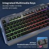 Zebronics Gaming Keyboard and Mouse Combo 8906108613482 Wired USB Black