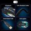 ZEBRONICS Gaming Keyboard & Mouse Combo ZEB-OPTIMUS 117 Keys Multicolor LED Black