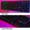 ZEBRONICS Gaming Keyboard ZEB-TRANSFORMER K1 104 Keys Black