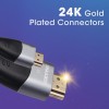 Zebronics HDMI Cable Zeb-HAA3021 8K 60Hz 3M 48Gbps Black