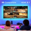Zebronics HDMI Cable Zeb-HAA3021 8K 60Hz 3M 48Gbps Black