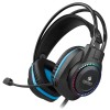ZEBRONICS Jet Wired Gaming On Ear Headphone ZEB-JET 40mm Drivers LED Light Black + Blue