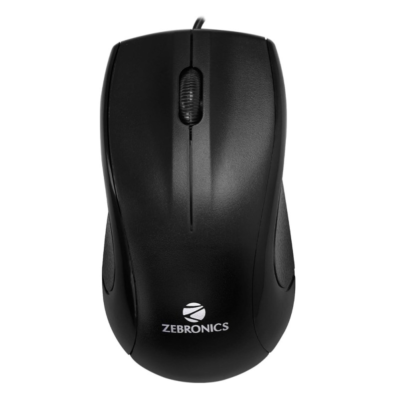 Zebronics Keyboard & Mouse Combo ZEB-JUDWAA 750 104-Key Black