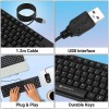 Zebronics Keyboard & Mouse Combo ZEB-JUDWAA 750 104-Key Black