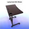ZEBRONICS Laptop Table ZEB-DOW Y1 Adjustable Height Black