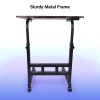 ZEBRONICS Laptop Table ZEB-DOW Y1 Adjustable Height Black