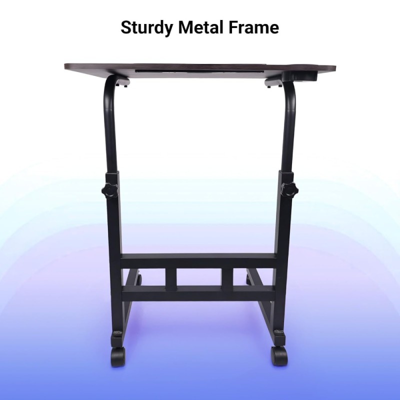 ZEBRONICS Laptop Table ZEB-DOW Y1 Adjustable Height Black