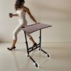 ZEBRONICS Laptop Table ZEB-DOW Y1 Adjustable Height Black
