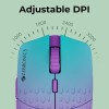 ZEBRONICS Marine Wireless Mouse 6 Buttons 4 DPI Purple