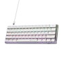 ZEBRONICS Mechanical Keyboard Zeb-Max Ninja 61 Silent Red Switch White