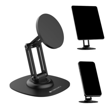 Zebronics Mobile & Tablet Holder ZEB 360° Rotation Black