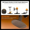 Zebronics Mobile & Tablet Holder ZEB 360° Rotation Black