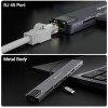 ZEBRONICS Multiport Hub CT101 10-in-1 4K HDMI Grey
