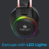 Zebronics On Ear Headphone Zeb-JET PRO 40mm Drivers Black+Blue