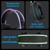 Zebronics On Ear Headphone Zeb-JET PRO 40mm Drivers Black+Blue