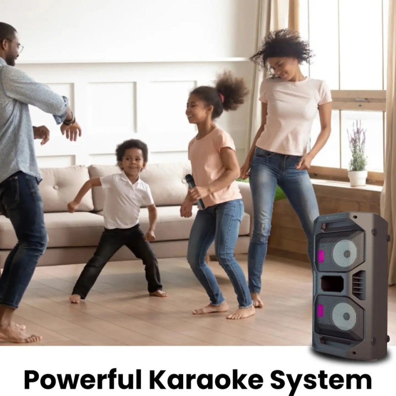 ZEBRONICS Space Deck Pro Party Speaker 55W Bluetooth Black