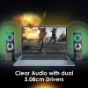 ZEBRONICS Speaker GC-RB-2752 10W RMS USB Powered Black
