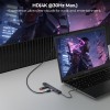 Zebronics Type-C Multiport Hub CT101 Plus 10-in-1 Grey