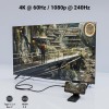 Zebronics Type C to HDMI Cable Zeb-Cha20 4K 60Hz 2M Black