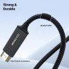 Zebronics Type C to HDMI Cable Zeb-Cha20 4K 60Hz 2M Black