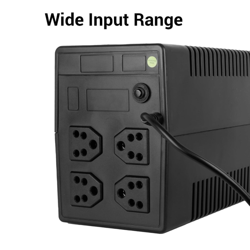 ZEBRONICS UPS U1205 1000VA 600W AVR Black