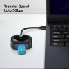 ZEBRONICS USB Hub ZEB-400HB 4 Ports USB 3.0 Black