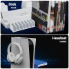 ZEBRONICS Vertical PS5 Docking Station ZEB-PS5SC 3 Level Fan White