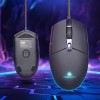 ZEBRONICS Wired Gaming Mouse ZEB-Mouse 4200 DPI 6 Buttons Black