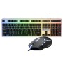 Zebronics Wired Keyboard & Mouse Combo ZEB 104-Key 1200 DPI Ergonomic White+Black