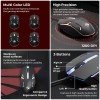 Zebronics Wired Keyboard & Mouse Combo ZEB 104-Key 1200 DPI Ergonomic White+Black