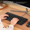 Zebronics Wired Keyboard Zeb 79-Key Layout, USB, Spill-Proof, Black
