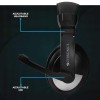 ZEBRONICS Wired On Ear Headphone GC-RB-2914 40mm Drivers Black
